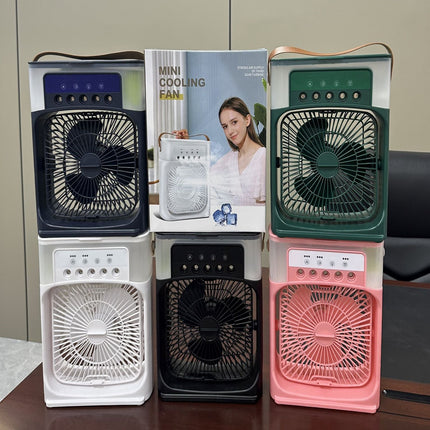 Five-hole spray refrigeration fan desktop electric fan student dormitory office desktop small fan professional generation