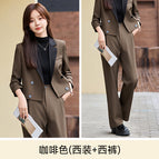 A8090 brown (suit pants) / 3XL