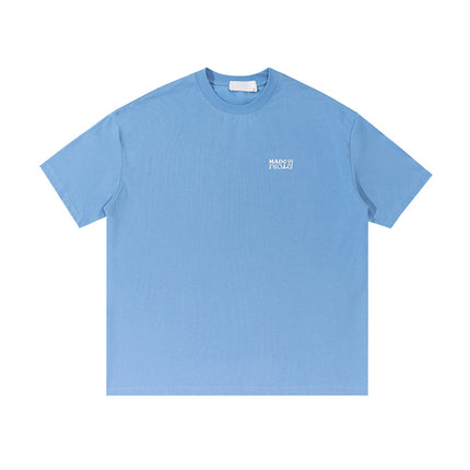 UNF Solona Ice Breathable Tee Mirror Letter Printing Basic Sunscreen Short-sleeved Outdoor T-shirt for Men and Women
