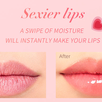 Hellokiss Lip Glow Oil 8ml Glossy Lip Oil Moisturizing Lip Glaze Transparent Lip Balm  Lip Stick Cherry
