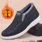 HJ-Black-cotton shoes / 40