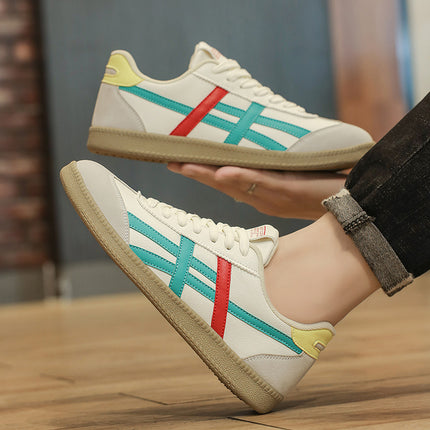 Brand Forrest Gump Men's Shoes Simple All-match Retro German Training Board Shoes Men's Non-slip Soft Sole Casual Sports Trendy Shoes