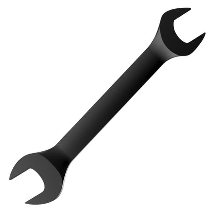 Shengda tools wholesale black electrophoresis open wrench auto repair double-headed manual dual-purpose open solid wrench