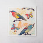 18*20cm / Butterflies and birds (flower and bird series)