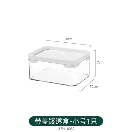 Narrow and Long Slim Transparent Acrylic Kitchen Storage Rack for Cabinet Drawers, Tableware, Dishes, Under-Sink Cookware Organizer