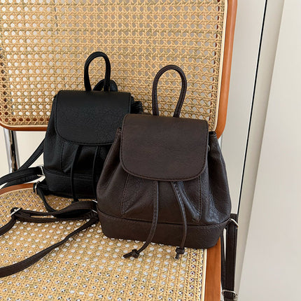 Fashionable College Student Backpack for Women 2026 New Versatile Mini Backpack Travel Bag School Bag