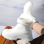 White fixed velvet / 36