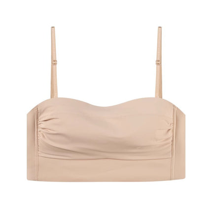 Sexy Backless Seamless Bra for Women with Small Bust, Push-Up Effect, Strapless U-Shaped Design