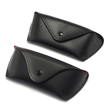 Factory wholesale new sunglasses leather bag fashion black sunglasses glasses storage box portable glasses case