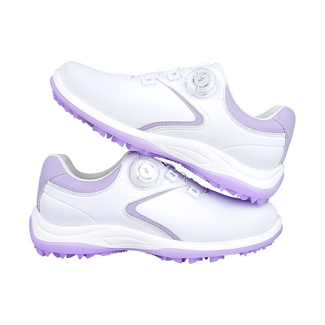 golf shoes women's golf shoes knob elastic shoelace versatile casual shoes non-slip fixed nail waterproof shoes