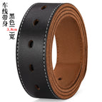 Stitching [black] belt / 105cm