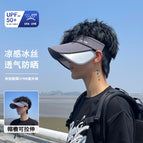 Cool retractable brim baseball cap - [dark grey] / Head circumference (54cm-58cm)