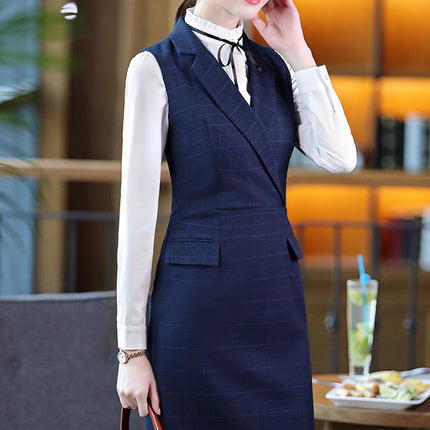 Kindergarten Teachers Garden Clothes Work Clothes Autumn and Winter New Kindergarten Teachers Vocational Middle School Students College Style suit Female dress