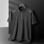 Connecting rod gray [butterfly mesh polo shirt] / M(recommended 40-50kg )