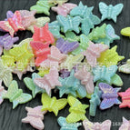Mixed color random ab plating / 22#13*17mm butterflies, about 1500 pieces/catties