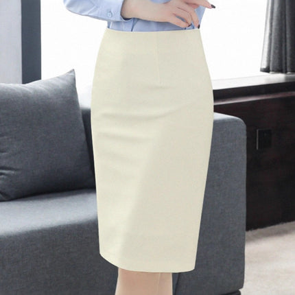 New Ol Fashion Professional Women's Extended Over-The-Knee Skirt Formal Workwear Slit Slimming One-Step Bodycon Half Skirt
