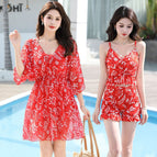 Upgraded high-end quick-drying 047-bright red (pants style) / XXL recommended 57.5-65kg