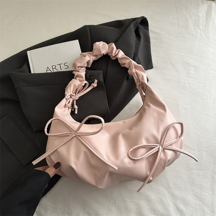 This Year's Popular Small Bags for Women 2025 Summer New Trendyy Fashionable Hand-Held Crossbody Bag Casual Pleated Bag