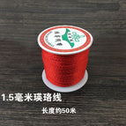 Red / 1.5mm wreaths line 50 meters