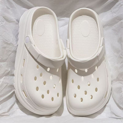 25 New Styles of Croc Shoes for Women, Summer Casual Fashion, Thick Soles for Going Out, Versatile, Non-Slip, Comfortable and Breathable, Men's Wholesale Cartoon