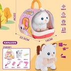Electric cat can walk [with cage + accessories] chinese version