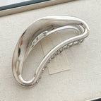 3925-1-Bright Silver Moon Metal Clamp