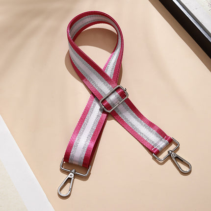 Bag shoulder strap crossbody bag with adjustable widened shoulder strap gold silk Women's bag with 3.8cm width