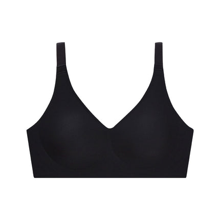 Modal Seamless Underwear for Women, Large Size, No Steel Ring, Push-Up Bra, Anti-Slip, Breathable, Lightweight, Seamless, Anti-Sagging