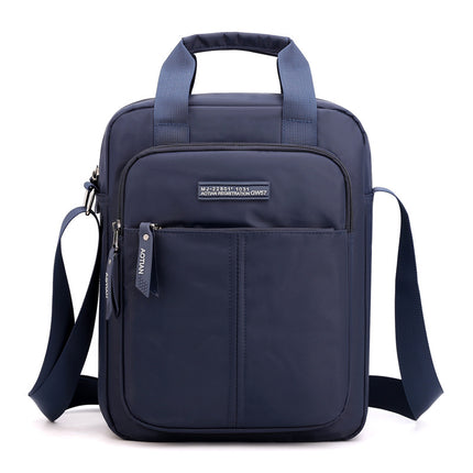 Cross-border Men's Bag New Oxford Cloth Shoulder Bag Men's Bag Business Portable Fashionable Computer Bag Vertical Crossbody Bag