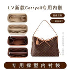 Brown side zipper / Small size 27*10*15cm