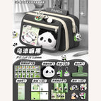 Small black pencil case-9-piece set (high grade)
