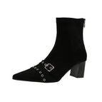Black suede / 35