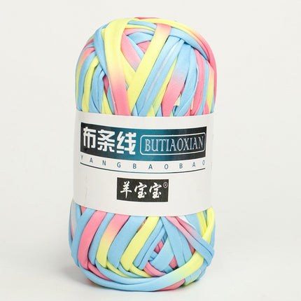 Hyuna woven bag coarse wool ball cloth thread acrylic transparent color diy material wool bag hand-woven
