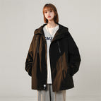 Black (upgraded waterproof spring and autumn style) / M