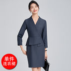 Single piece 608 gray dress / S