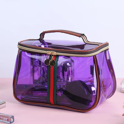 New Cosmetic Bag Ins Advanced Cosmetic Storage Bag Portable Large Capacity Cartoon Cute Portable Wash Bag