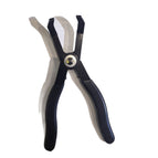 Plastic buckle removal pliers-80 degrees (black light handle)