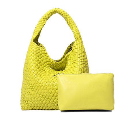 Cross-border Woven Bag Women's Tote Bag Large Capacity Vegetable Basket Bag Shopping Bag General Bag Women's All-match Bag 61