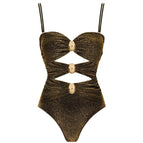 Gold swimsuit / S