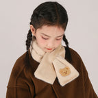 33#-cs00328 right angle bear logo beige / 60-80cm