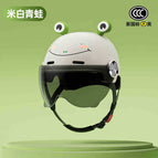 New national standard class a 3c certification-green frog [sunscreen short glasses + ears]