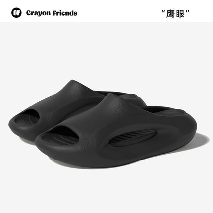 Crayonfriends Sports Slippers Men's Summer Outer Wear Non-Slip Ins Trendyy Couple Outdoor Sandals Slippers Men