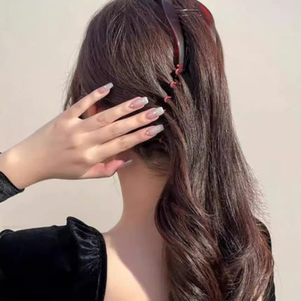 Cross-border lazy banana clip vertical clip ponytail hairpin women's new large hair quantity multi-clip headdress high-grade hair clip