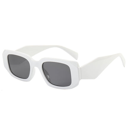 Cross-border new European and American fashion sunglasses personalized angular section sunglasses irregular street box sunglasses
