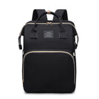Black (comes with toy mosquito net + changing pad + usb cable + stroller hook)