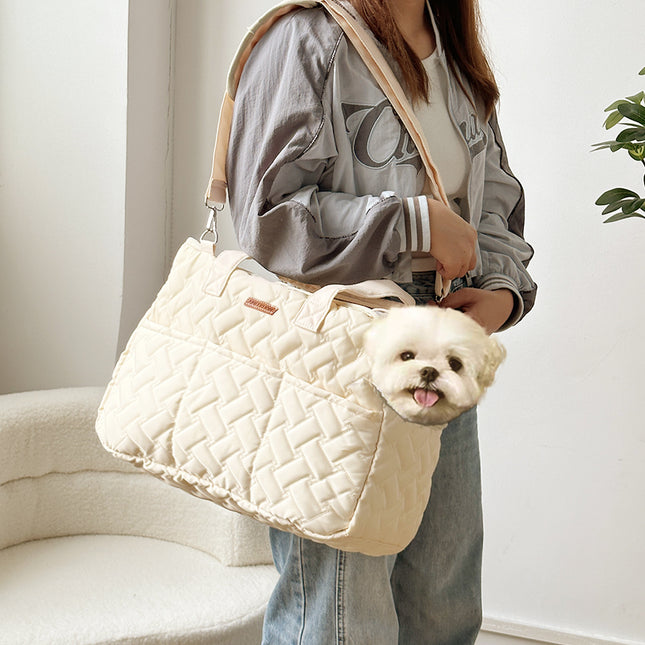Fairy Embroidered Pet Carrier Bag Cat Dog / Sac Transport Animal Brodé Fée Chat Chien