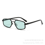 Black frame light green film