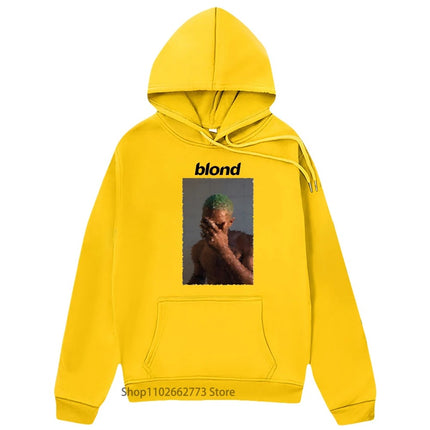 R&B Music Hoodie Frank O-Ocean Blond Sweatshirt Aesthetic Cl