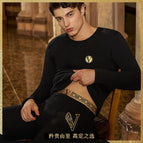 [black warm suit] bag / L