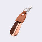12.5CM long brown cowhide rose gold 45.5g color